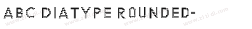 ABC Diatype Rounded字体转换